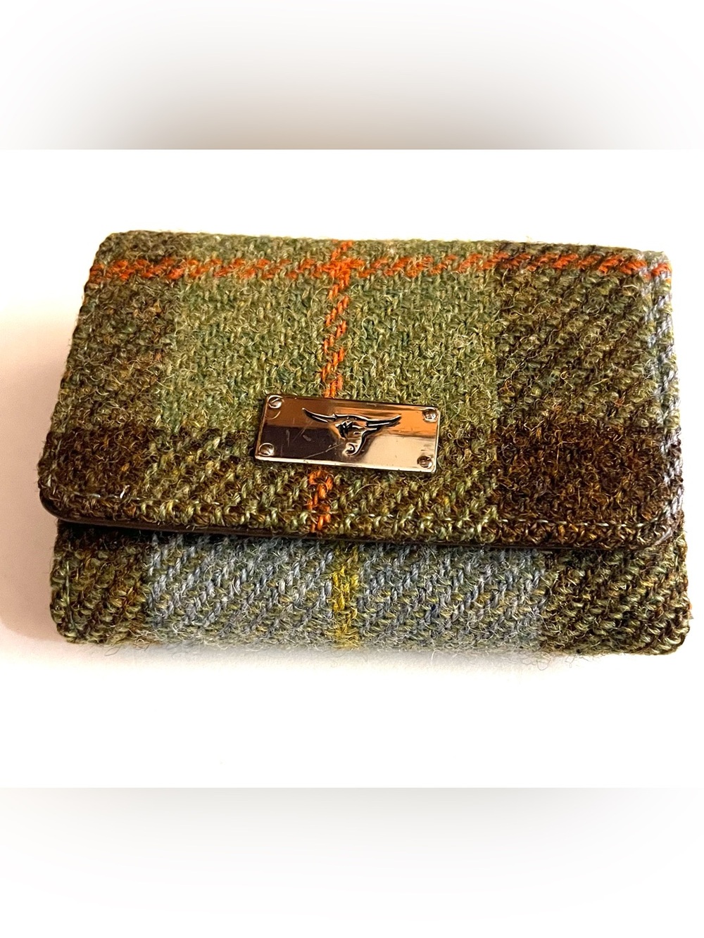 Glen Appin of Scotland Harris Tweed Tiree Short Wallet
